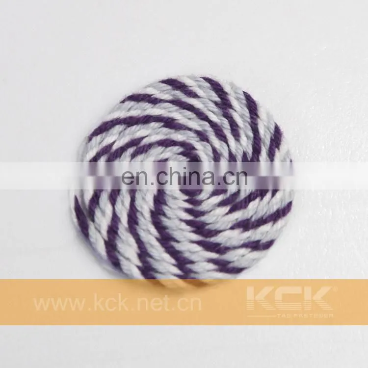 colored cotton rope,name tag string