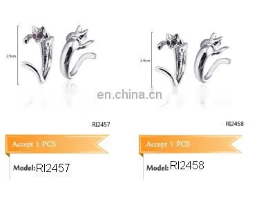 Trending New Products 2017 Silver Tone Adjustable Arrow Ring for Girls