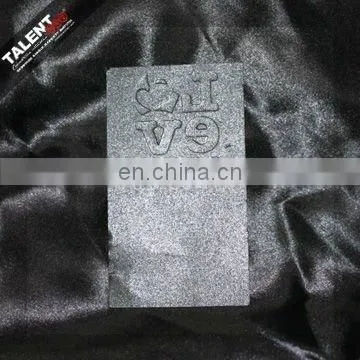 Custom New design embossed LOGO paper Business name card