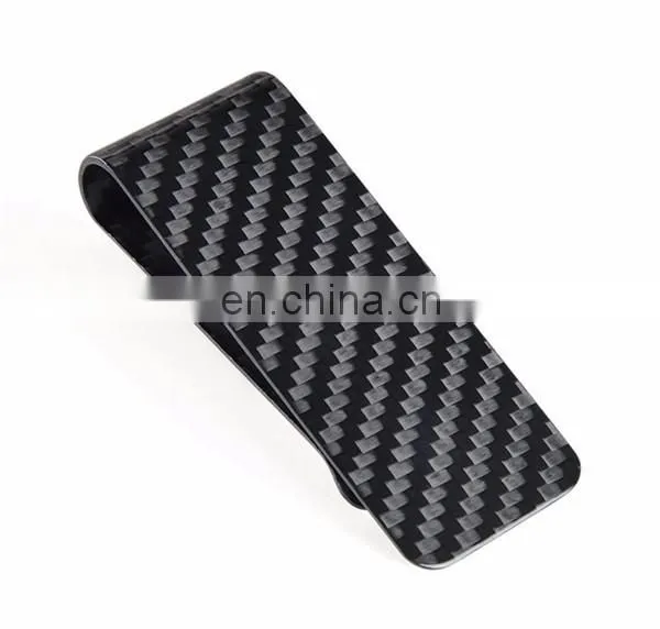 2017 higher quality carbon fibre money clip for sale