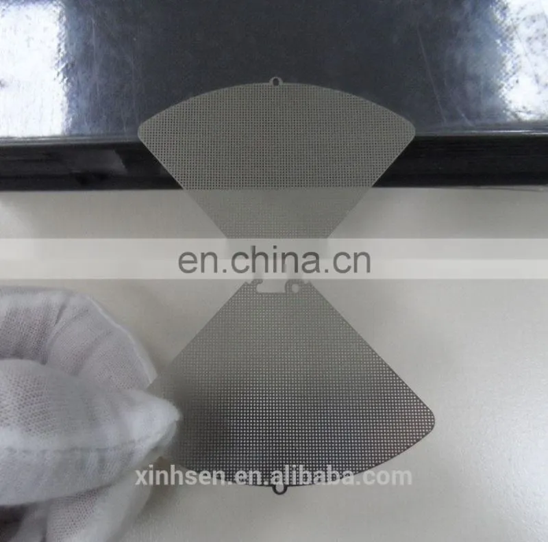 Food grade etching stainless steel mesh coffee filter mesh