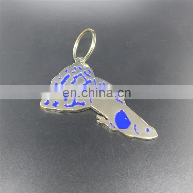 Custom size adjustable keychain acrylic keychain puzzle piece keychain