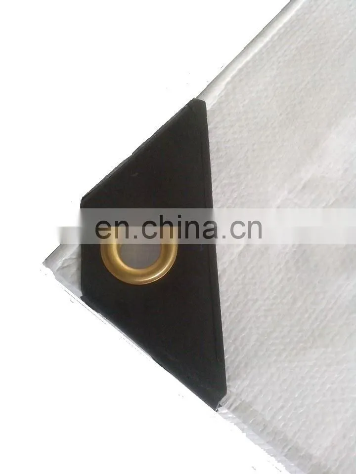 Black Silver Heavy Duty Tarpaulin - Made in Vietnam