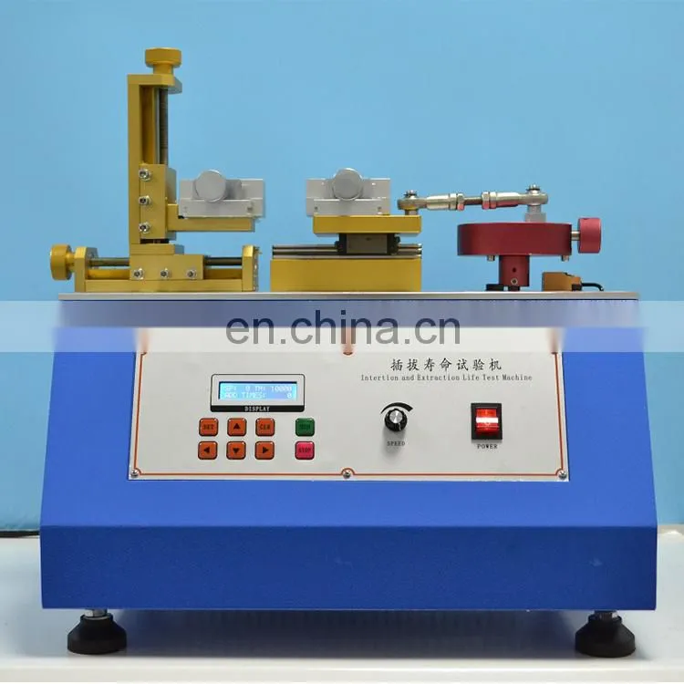Horizontal USB flash drive insertion life testing machine, Endurance tester
