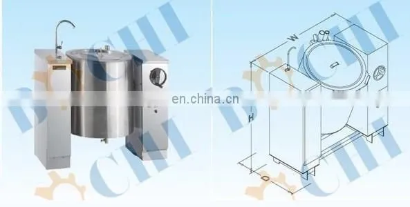 Marine Galley Equipment Tilting Electric Pot