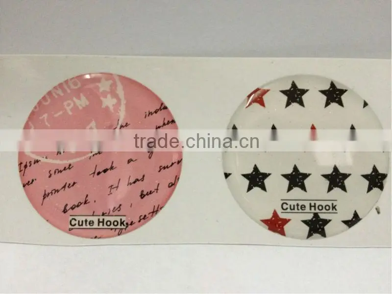 best selling factory manufacture epoxy dome sticker & professional custom epoxy sticker