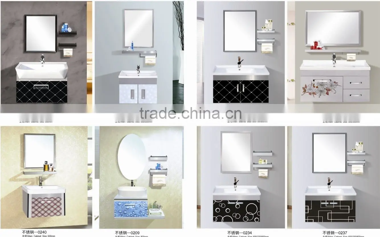 bathroom stainless steel cabinet