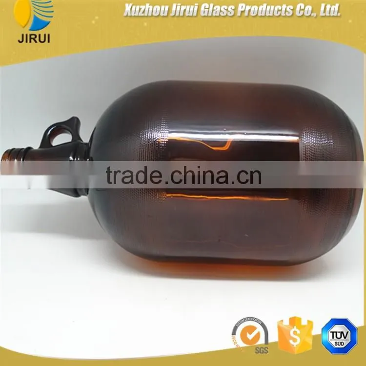 4 Gallon Amber Glass Wine Jar 4 gallon glass jar