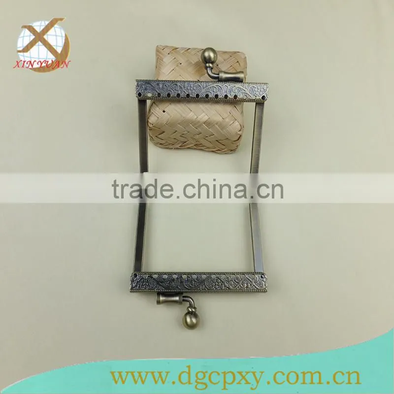 popular metal purse frame bag handle for women handbag wallet