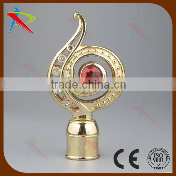 25mm modern series curtain finial with high quality