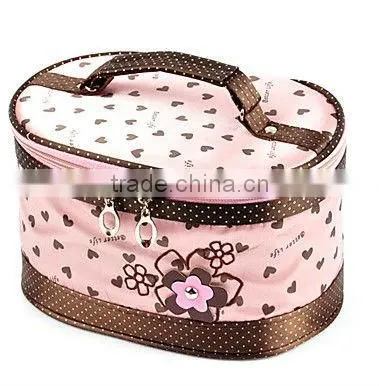 Nylon promotional bag cosmetic bag for lady