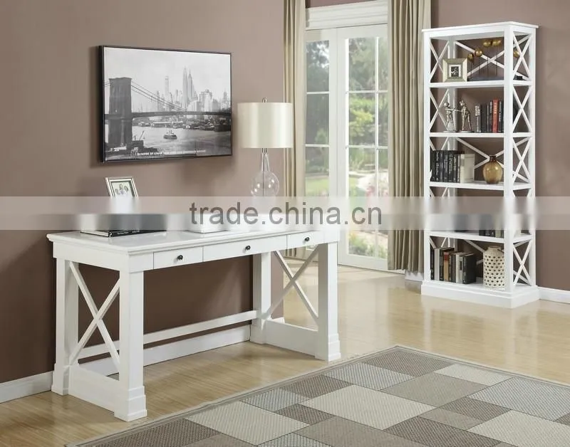 Bookcase and desk in office furniture, wholesale new design furniture