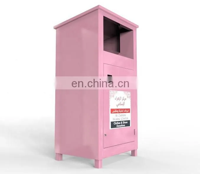 Used Clothes Donation Shoes Recycle Bin Donation Collection Box Drop Box