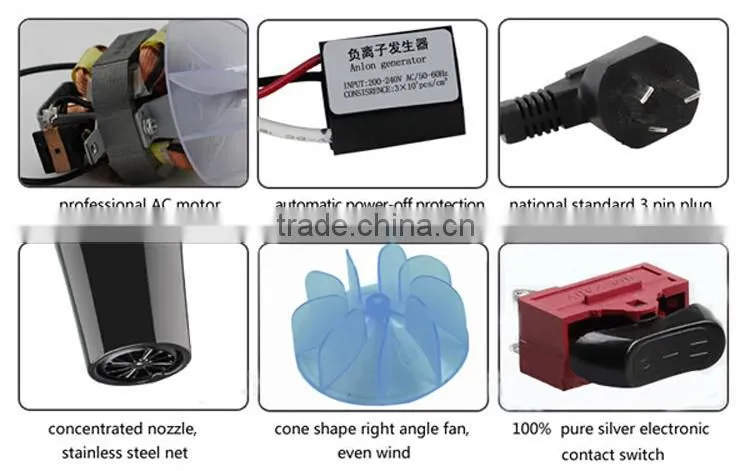 China Cheap Strong Power Hair Dryer Household Hair Dryer