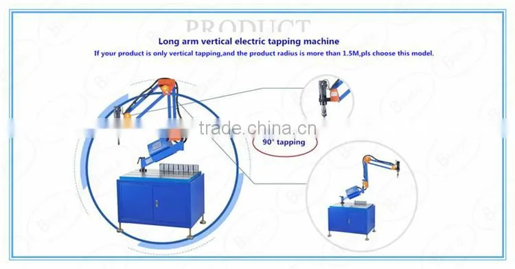 Hot sale pvc pipe threading machine