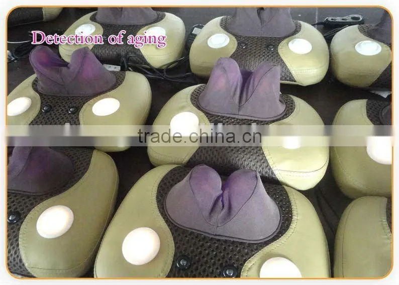 Kneading warm jade cushion for shiatsu massage
