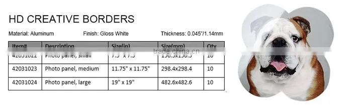 Flectional Sublimation HD photo panel NEW
