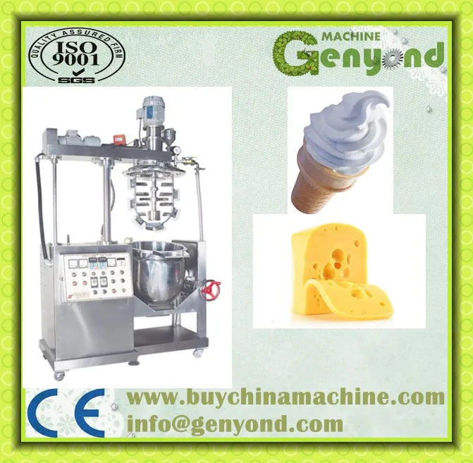 Vacuum Homogenizing Emulsifying Mixer Machine