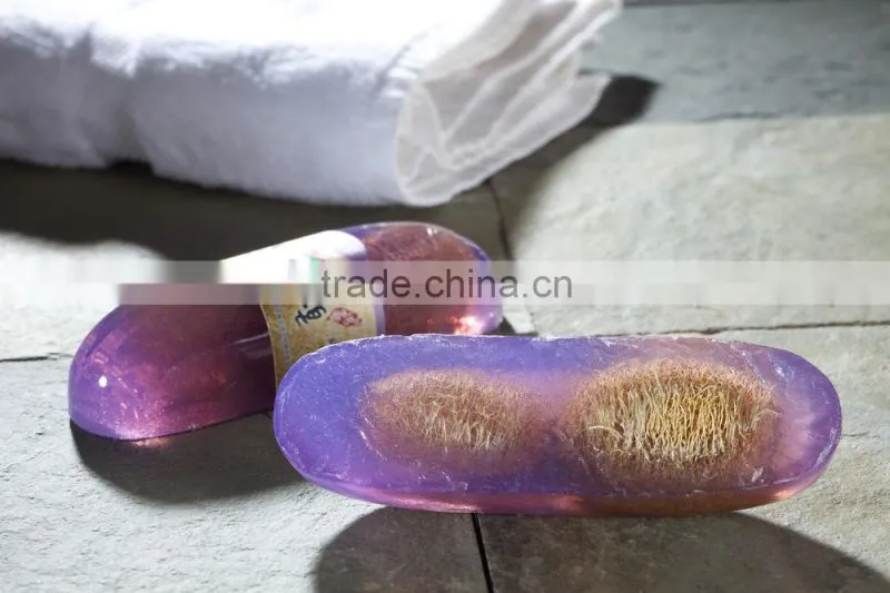 Beauty Designer Soap Golden Loofah Bar Soap
