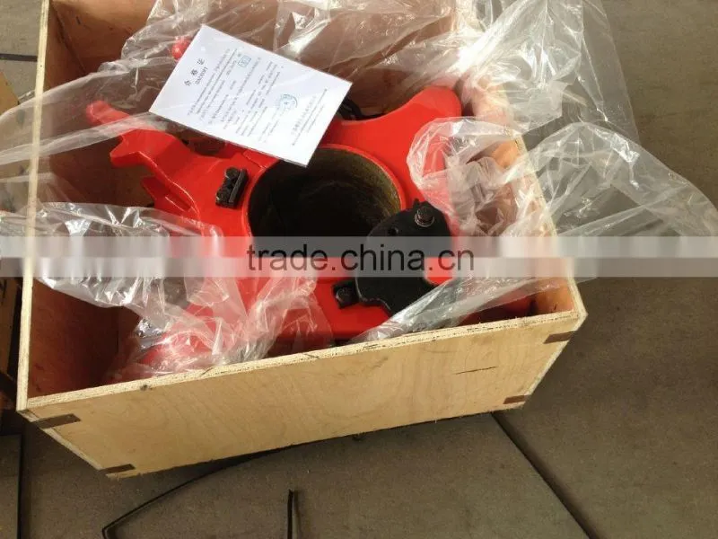 API 8C oil drilling Center latch elevator 318ton for pipe Dia 89 to168mm handling tools (DDZ-350TD)