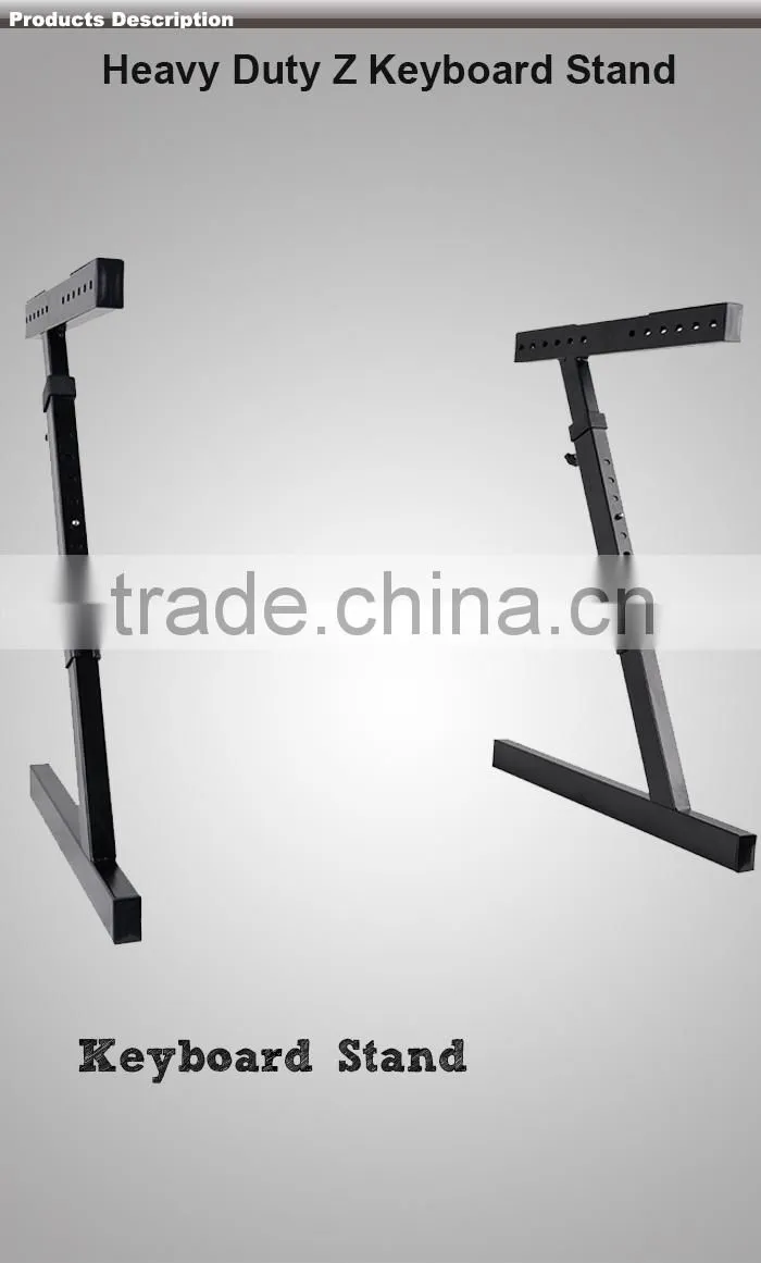 Pro Heavy Duty Folding Z Adjustable Keyboard Stand RKS021