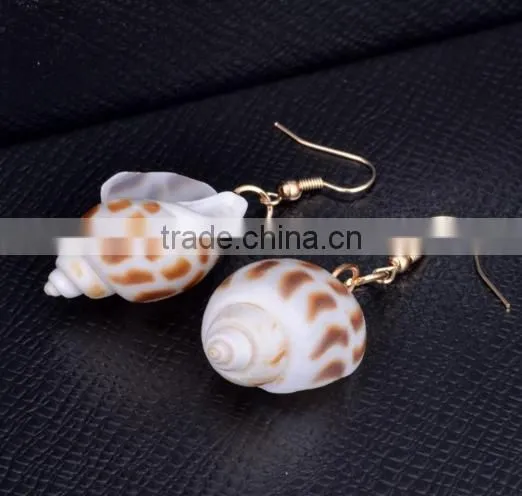 Hot selling fashion jewelry New arrival europe conch earring