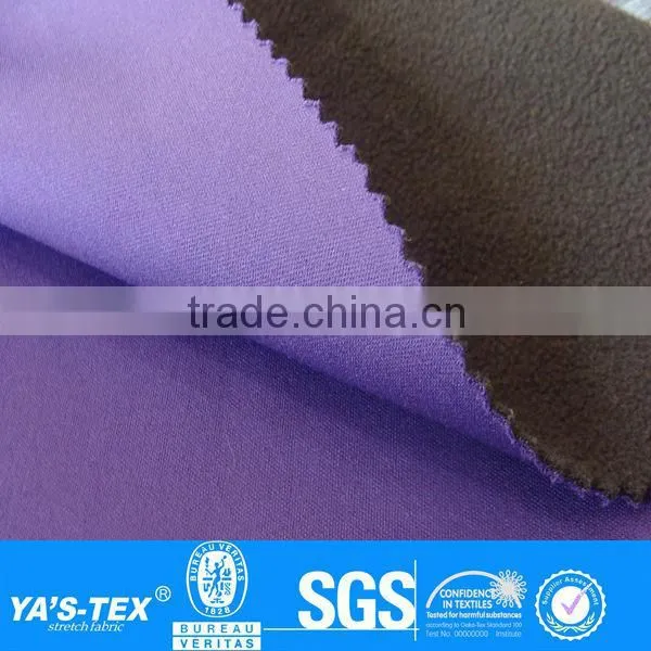 PTEF membrane polar fleece breathable waterproof softshell jackets fabric