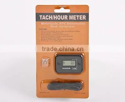 Inductive Racing Hour Meter Tachometer Gasoline Engine Hour Meter
