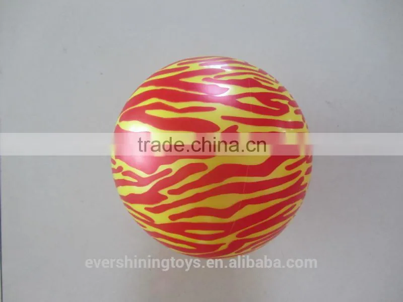 pvc toy balls/one color printed balls/single printed balls