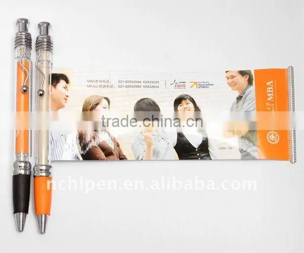 valin plastic advertising pen hot sell in UK (VAP-047)