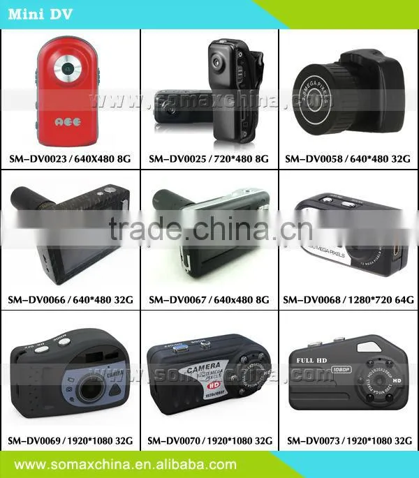 OBOE SQ8 1080p Super Mini DVR Camera with motion detection
