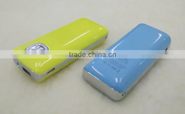 Portable battery charger 5200mAh power bank