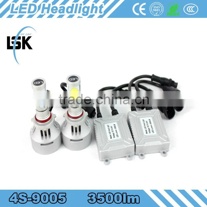 2015 high power auto 9005 LED conversion kit 35w 3500lm per bulb for vehicle