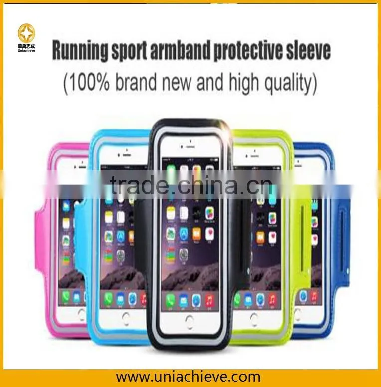Sports Armband Case for iPhone 6/6 plus colorful running neoprene Sports Armband phone case