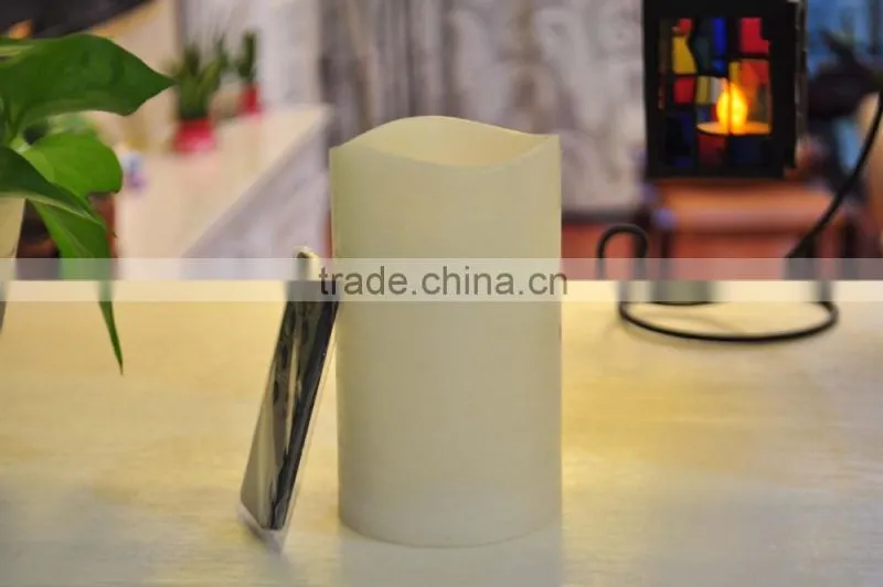8 button color change remote control flameless Led candle