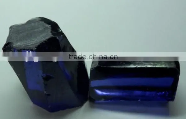 uncut cubic zirconia rough material gemstones