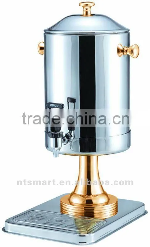 Gold plating juice dispenser