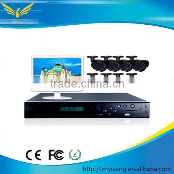 16CH Full D1 H.264 DVR with 600TVL IR waterproof bullet Camera dvr kit