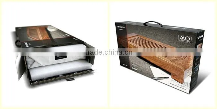 2016 Hot Sale SAMADOYO Top Quality Elegant Wooden Tea-Tray with Water Pond