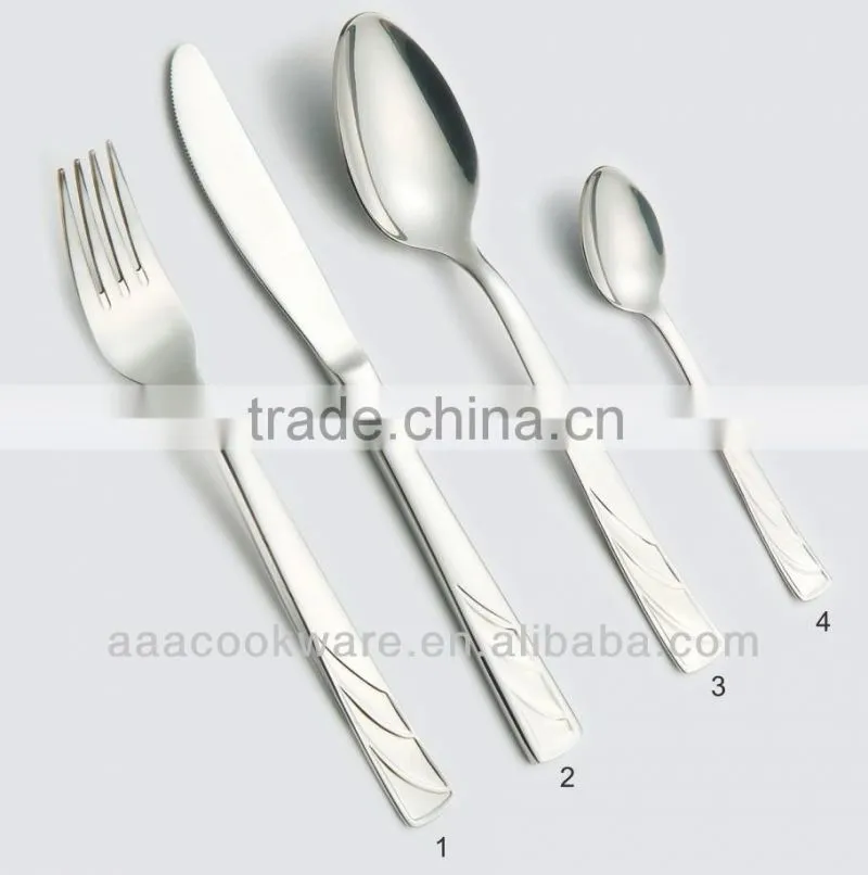 2015 New Products High Quality 18/8 Stainless Steel Cutlery 24pcs Set Available For Wholesale