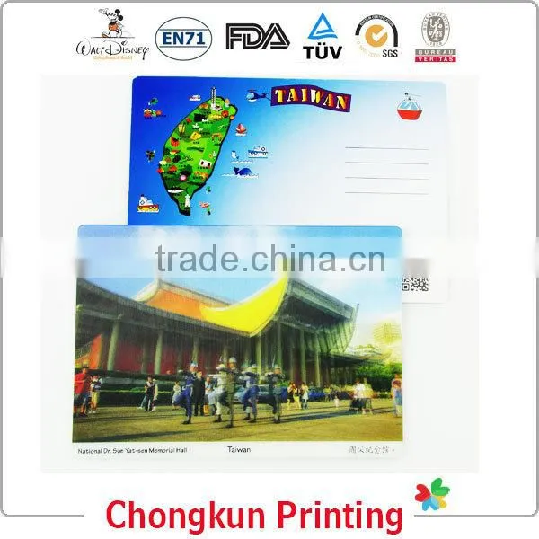 2015 new production Factory 3d lenticular postcard