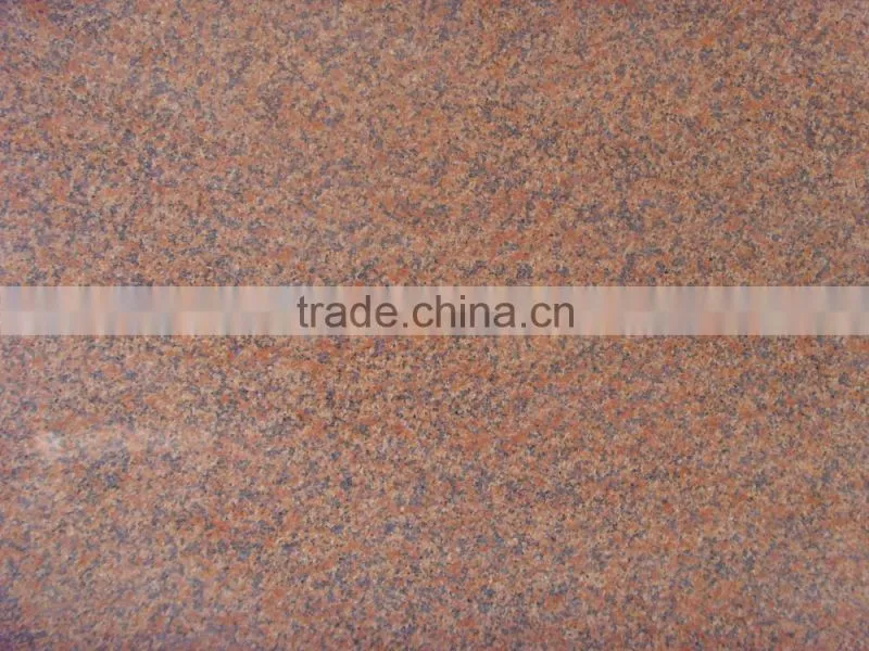 Cheap Chinese polished Tianshan red granite tile