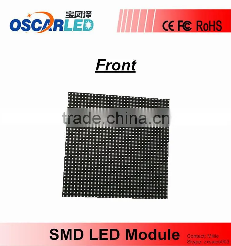 High Resolution, Led HD TV Black Led P4 Led Module, Smd Indoor P4 Led Display Module