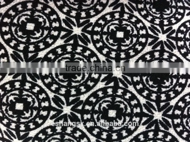 Ladies ruffle printed latest design high waist skirt