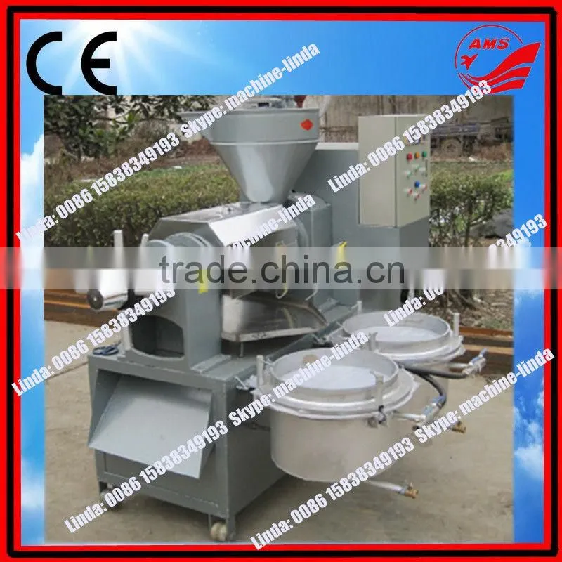 CE & BV Approved automatic screw oil press