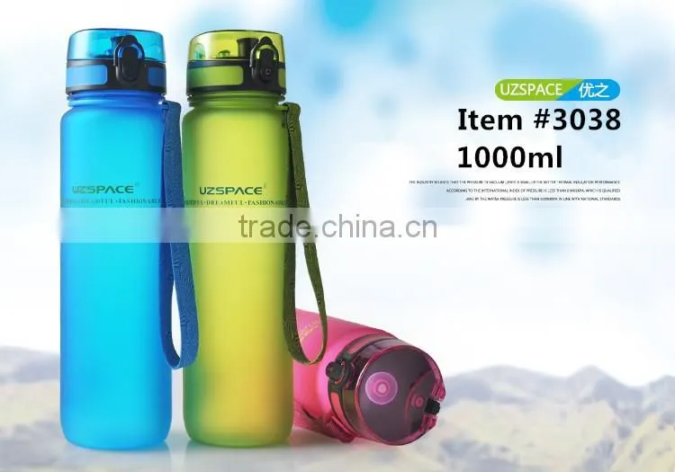 PP Plastic Type and Water Bottles Drinkware Type shaker bottle