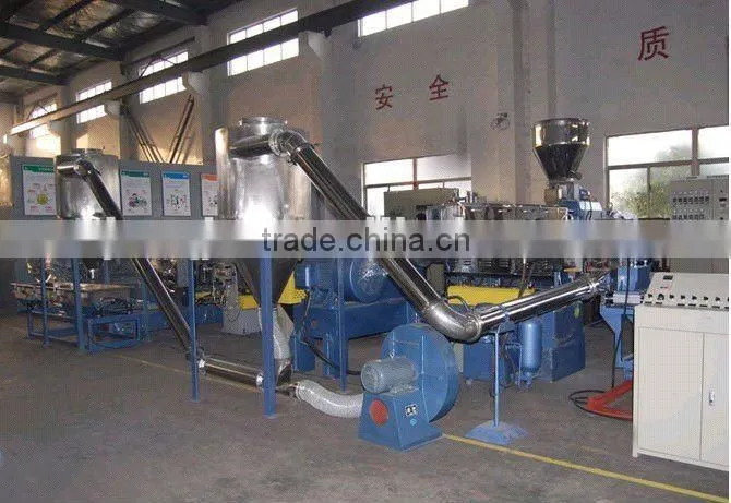 PVC pelletizing plant/pvc granulation extrusion line