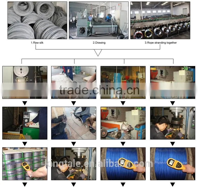 ungalvanized wire rope stock