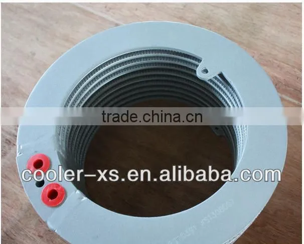 aluminum bar-plate round air cooler / CAC for compressor, centrifugal