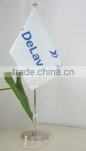 High Quality flag for table top flags Desk flag with metal pole and base